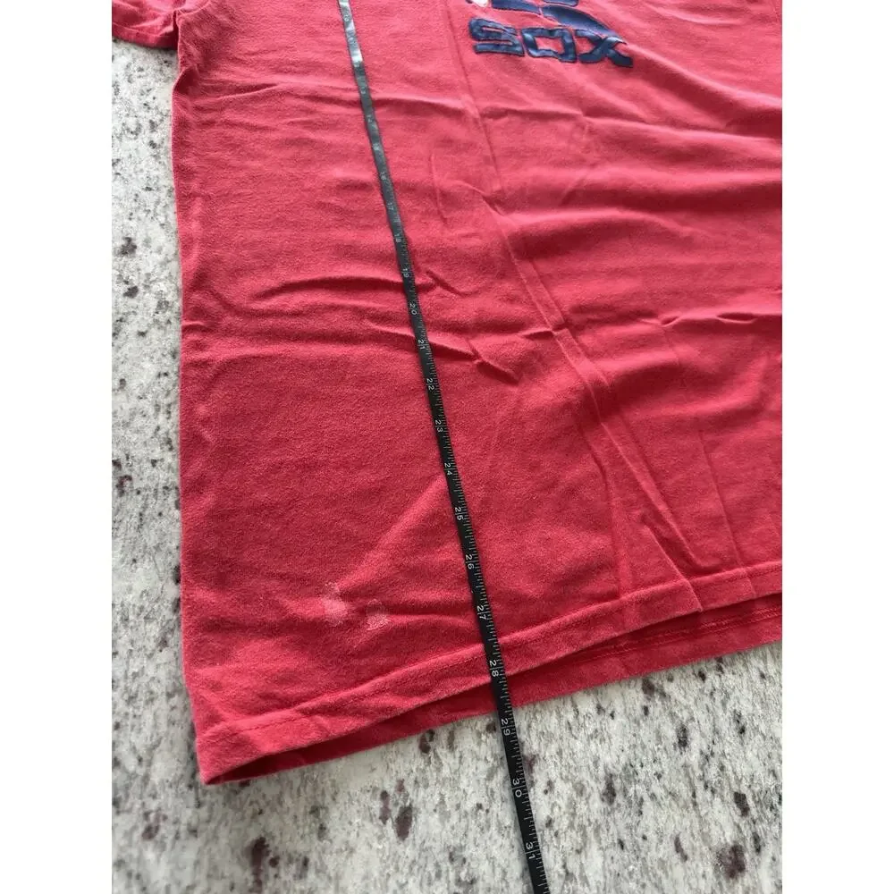 Vintage Y2K Chicago White Sox Nike Cooperstown Collection Red CrewNeck Tee L